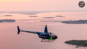 Harbor Islands helicopter tour