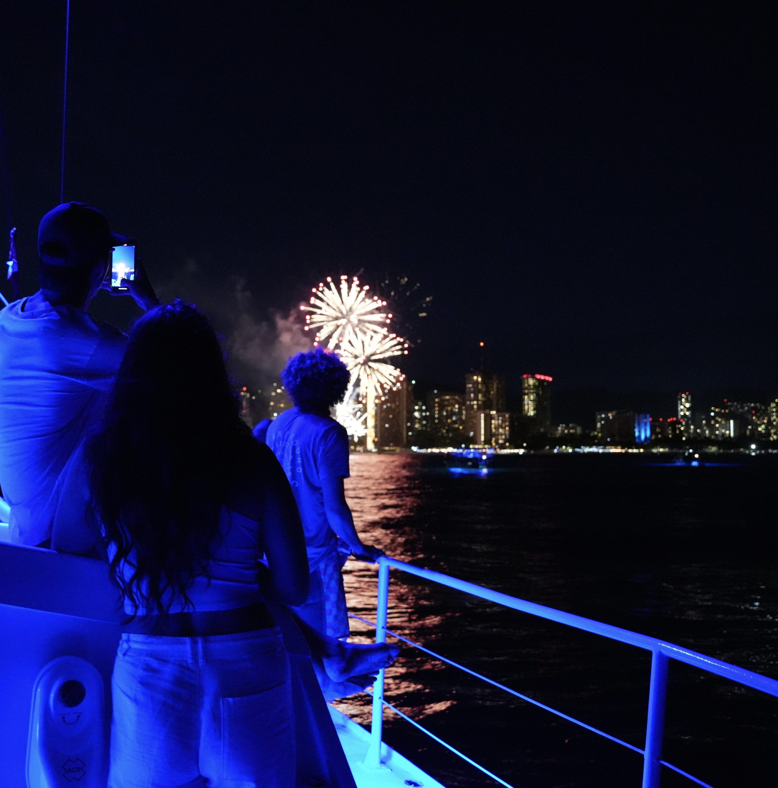 Private Fireworks & City Lights Cruise