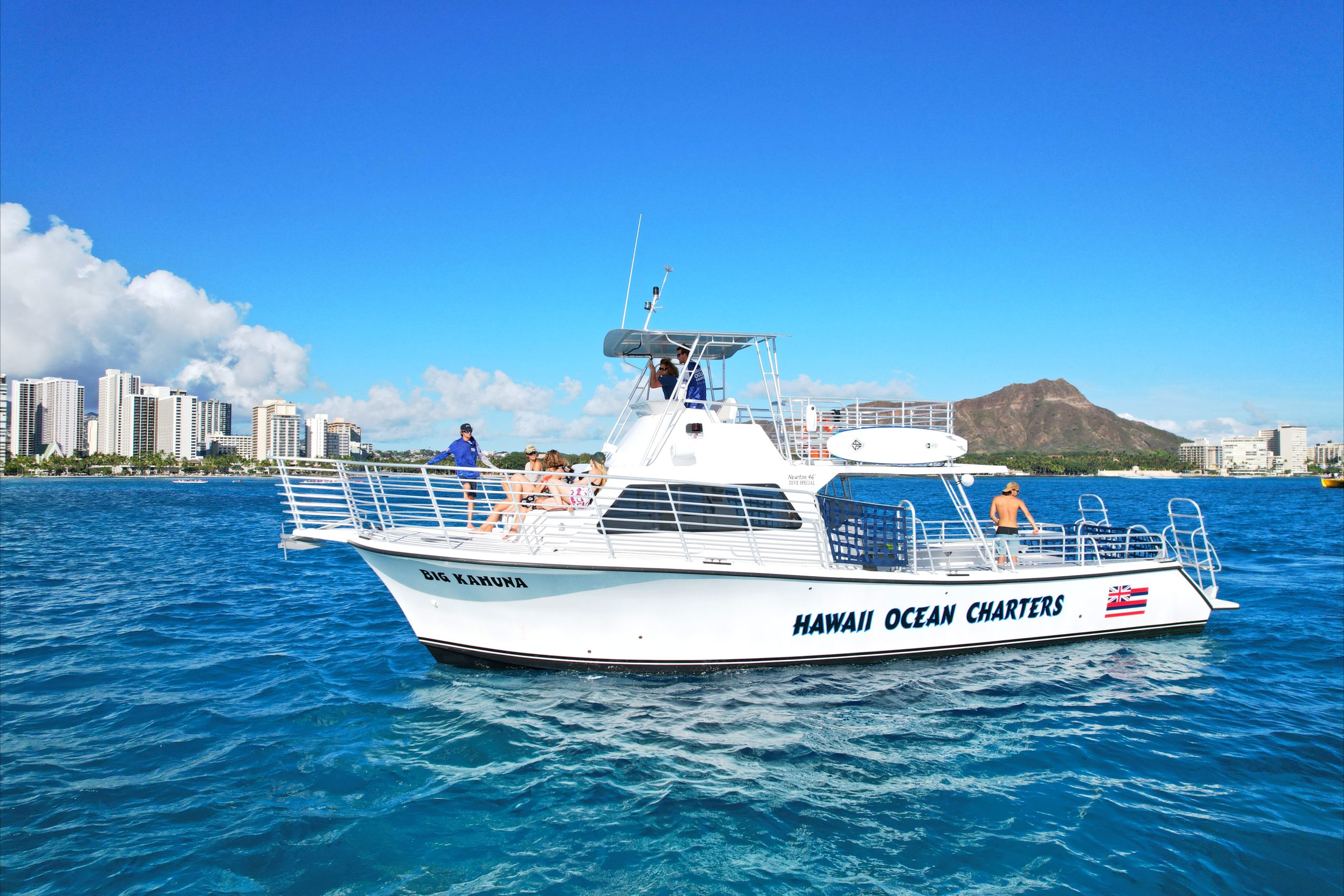 Big Kahuna 54-foot double-decker power boat